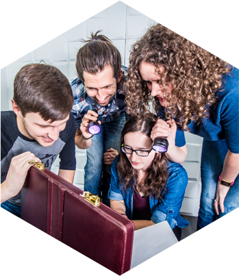 Finding new hints in the briefcase in The Office Escape Room